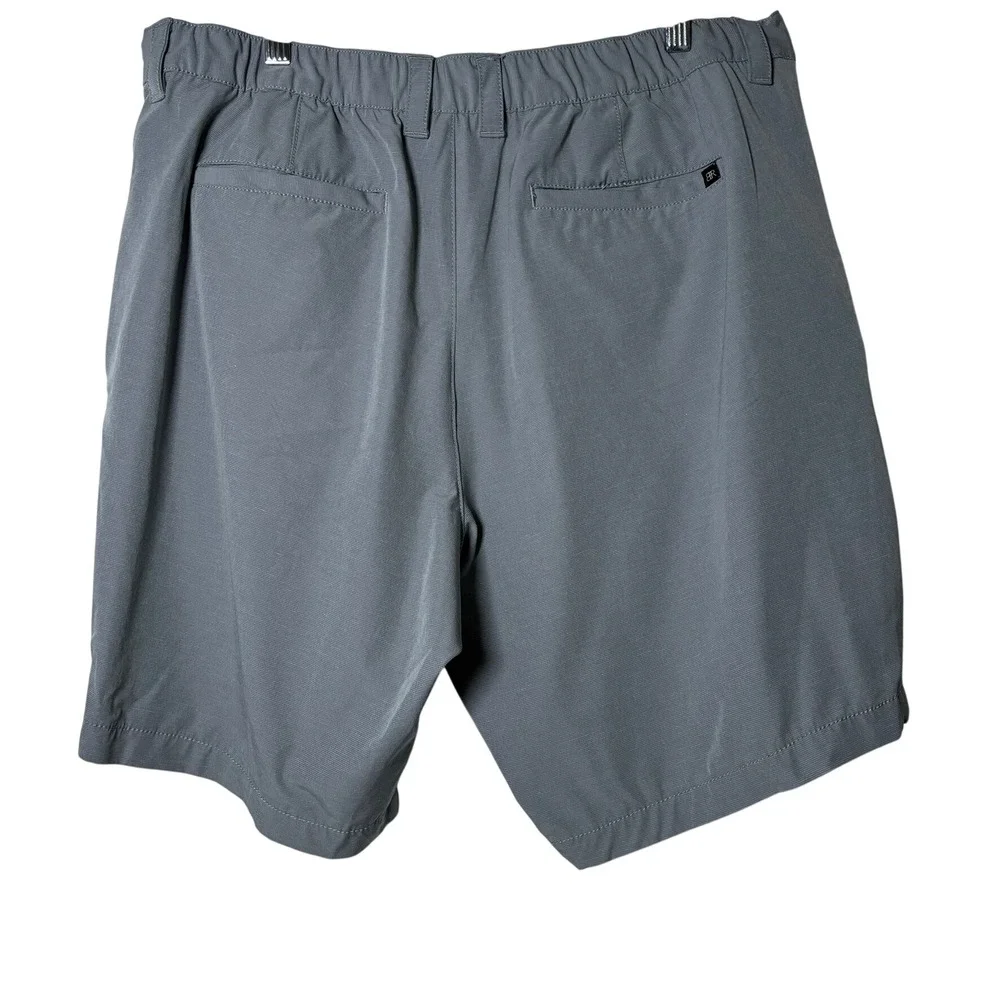 Banana Republic‎ Performance Shorts Mens 38 Gray Stretch Tech Golf Casual